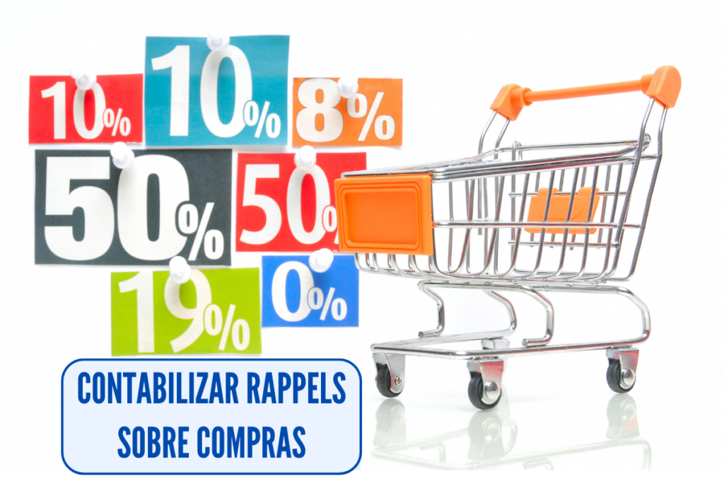 cómo contabilizar rappels sobre compras de mercaderías, productos, materias primas, otros aprovisionamientos en contabilidad
