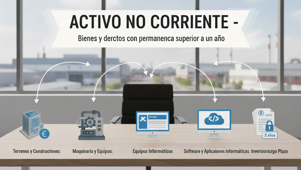 ¿Qué es el Activo No Corriente o Inmovilizado en Contabilidad? 1 qué es el activo no corriente y su clasificación